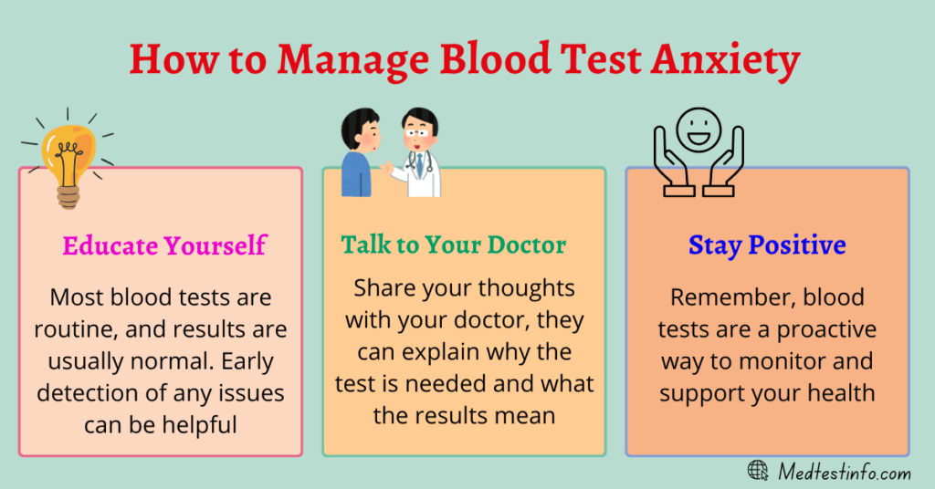 how to manage blood test anxiety during pregnancy, blood test anxiety, overcome the fear of a blood test during pregnancy, pregnancy blood test anxiety, tips to overcome blood test anxiety, medtestinfo.com